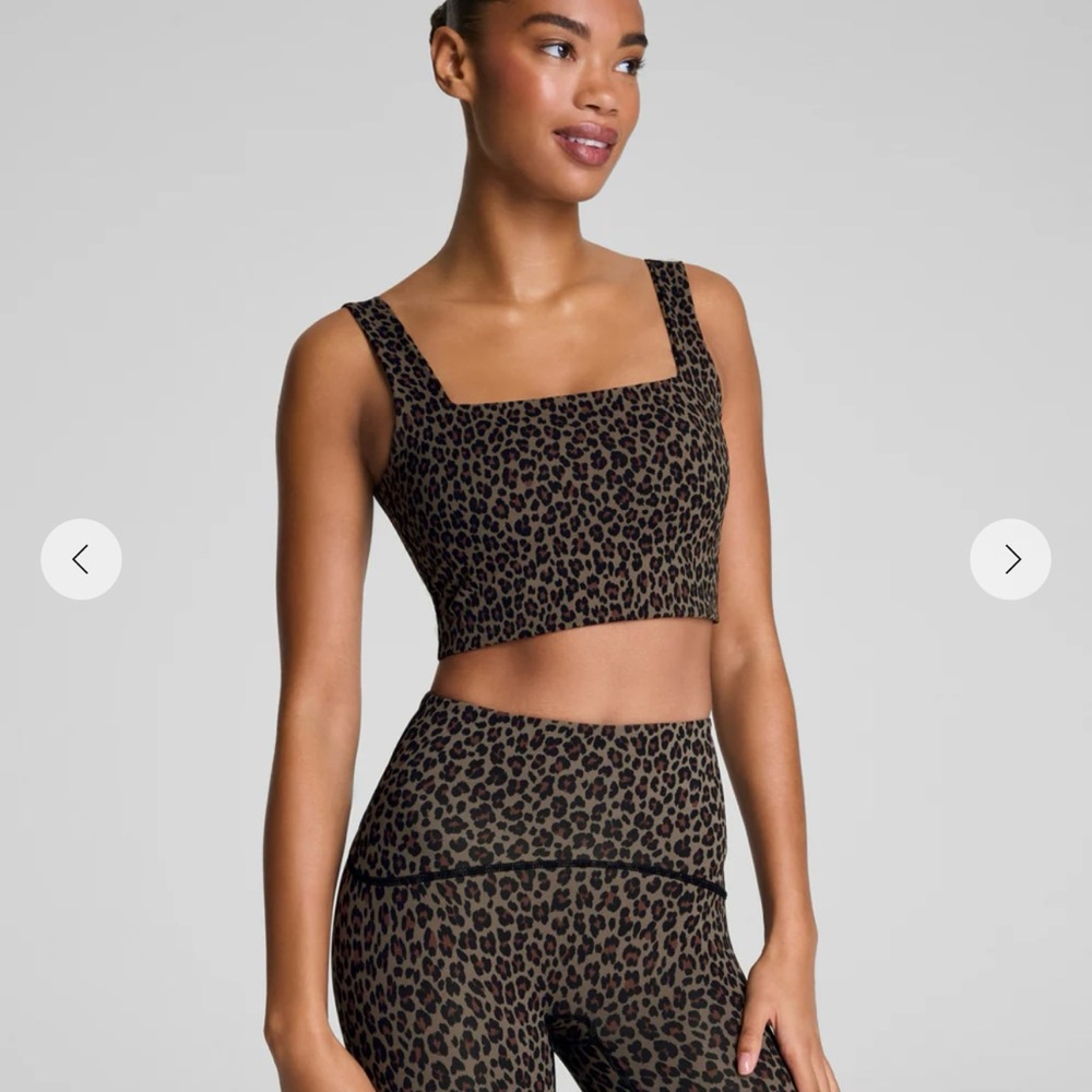 Leopard Print Activewear Set